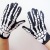 Halloween Supplies Prop Decorations Fancy Dress Ball Horror Skull Ghost Gloves Cloth Gloves Bone Gloves