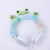 JHL Series Cartoon Frog-Shaped Headset Headset Wired Large Earplugs Children's Cute Decoration Foreign Trade Hot Sale.