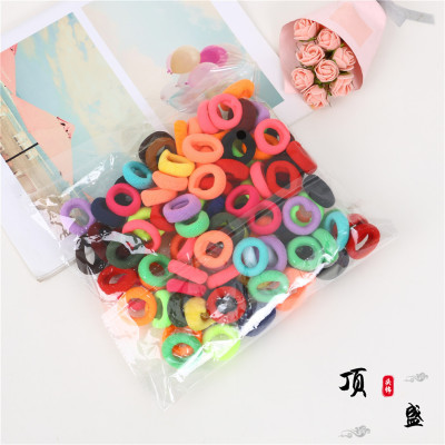 Candy Color High Elastic Towel Hair Ring Hair Band Hair Band Thick Hair Rope Headband Hair Accessories