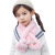 Children's Scarf Autumn and Winter New One-Piece Rabbit Warm Keeping Girls Plush Cute Princess Boys Baby Bib Sets