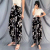 Large Size Artificial Silk Anti Mosquito Pants 2021 Summer High Waist Loose Tappered Outer Wear Baggy Pants Bloomers Casual Ethnic Style