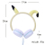 JHL Series Cartoon Pikachu Model Headset Headset Large Earphone Wire-Controlled MP3 Children's Headphones Foreign Trade.