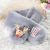 Christmas Santa Claus Children's Scarf Plush Scarf Boys and Girls Thickened Keep Baby Warm Scarf Korean Winter