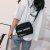 2021 New Korean Style Street Style Trendy Disco Letter Shoulder Bag Women's Bag Ins Hong Kong Style Fashion Crossbody Small Square Bag