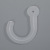 Black White Gray Plastic Pp Hook Clothes Display Box Hook Creative Simple Socks Hoy Shopping Mall Clothes' Packaging Hanger