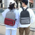 Men's Backpack Three-Piece Fashion Korean Junior High School and Elementary School Students Large Capacity 2021 New Computer Business Backpack