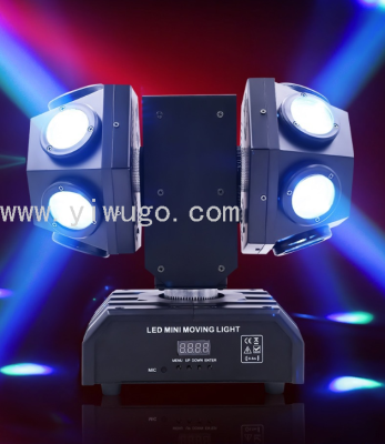 Led12 Double-Arm Moving Head Light Beam Light Laser Light Smart Room Light Ktv Bar Laser Light Stage Light