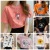 Women's Short-Sleeved T-shirt 2021 Summer New Korean Style Large Size Loose Student Printed Women's T-shirt Foreign Trade Stall Wholesale Goods