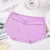 Plus-Sized Version 180 Jin below Chubby Girl Women's Seamless Panties Ice Silk One Piece Mid-Waist Briefs