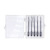Plastic Pin Gun Head Lengthen and Thicken Tag Attaching Gun Steel Knife Needle Ordinary Standard Universal Steel Needle 3.7cm Length