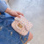 Children's Bag New Korean Style Fashion Girls Baby Fashion Woven Shoulder Messenger Bag Princess Accessories Coin Purse