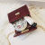 Wholesale Children's Bag 2019 Korean Style New Snakeskin Pattern Chain Turnlock Small Square Bag Trendy Girls' Shoulder Crossbody Bag