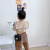 Children's Bag New Korean Style Fashion Girls Baby Fashion Woven Shoulder Messenger Bag Princess Accessories Coin Purse