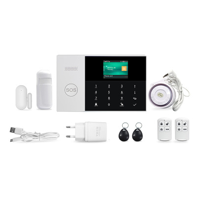 Alarm Emergency Dual Network Security Button Gsmwifi Wireless with Alarm 4G Intelligent Anti-Theft System