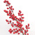 New Sale Simulation Single Stem 9 Head Chinese Hawthorn Hollyberry Berry Fortune Fruit Christmas Decoration Custom Wholesale