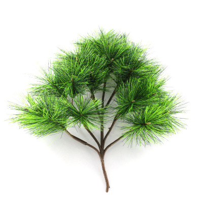 [New Decoration] Simulation Pine Needle Seven Fork Pine Needle Welcome Pine Telecom Tower Decoration Factory Wholesale