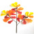 Simulation Acorn Leaves ACORN Leaves Spring and Autumn Color Green Plant Flower Arrangement Craft Hotel Landscape