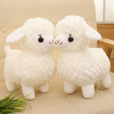 Factory Direct Supply Creative Soft and Adorable Lamb Plush Toy Alpaca Doll Child Sleeping Doll Birthday Gift Wholesale
