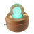 Creative Music Box Luminous Crystal Ball Music Box Rotating Wooden Base Wooden Crafts Gift Decoration Customization