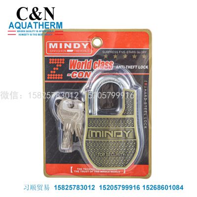 Mindy Zinc Alloy Bullet Lock Padlock Wholesale Padlock High-End Padlock Garden Lock