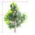 Xiang Rui Simulative Plant Leaf Green Ficus 3-Fork Rubber Cloth Banyan Leaf Gold Money Leaf Engineering Hotel Big Tree Decoration Manufacturer