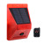 Outdoor Solar Alarm Light Driving Warning Light with Remote Control DC ChargingF3-17162