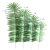 Simulation Coconut Leaf Fruit Tree Arecaceae Botanical Garden Scattered Leaves Museum Potted Plant Coconut Tree Fake Kwai Tree Leaf Sales