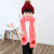 2018 Korean Style Thickened Warm Cartoon Plush Large Pocket Embroidered Scarf Gloves for Boys and Girls Winter Cute