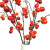 New Simulation Large Cherry Fruit Single Stem Cherry Fruit Persimmon Mango Pepper Customized Red Cherry Wholesale