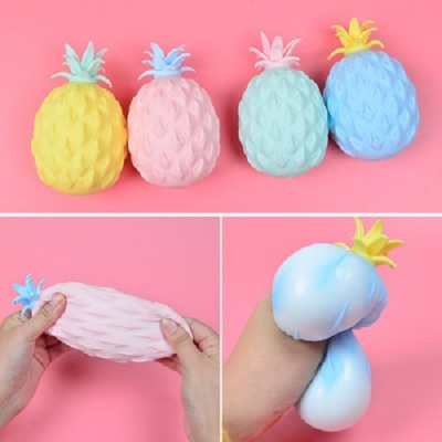 Hot Sale Vent Pineapple Vent Toy Grape Ball Vent Light Mud Surface Ball Powder Pinch Spherical Surface Ball Powder