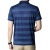 Trendy Business Men's Mulberry Silk T-shirt 2021 Summer New Young and Middle-Aged Men's Striped Short-Sleeved Polo Shirt
