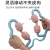 Four-Wheel Massager Yoga Ring Leg Clamp Leg Slimming Leg Muscle Relaxation Rolling Massage Leg Slimmer Roller