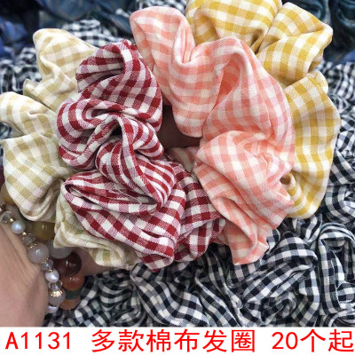 A1031 Cotton Hair Band Rubber Band Headdress Hair Accessories Yiwu 2 Yuan Two Yuan Shop