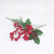 Christmas Decor Artificial Flower Stamens Pearl Branches Mixed Berry For Wedding Decoration DIY Pine Cone With Holly Fak