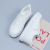 White Shoes for Women 2021 Spring New Ins Trendy Korean Style Low-Top Platform Shoes for Students Flat White Casual Shoes Women