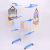 Commodity Folding Floor Drying Rack Wholesale Wing-Shaped Movable Three-Layer Towel Drying Rack with Wheels