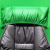 Spot Supply Tik Tok Live Stream Electric Competition Black Background Cutout Chair Amazon Folding Background Board Green Screen