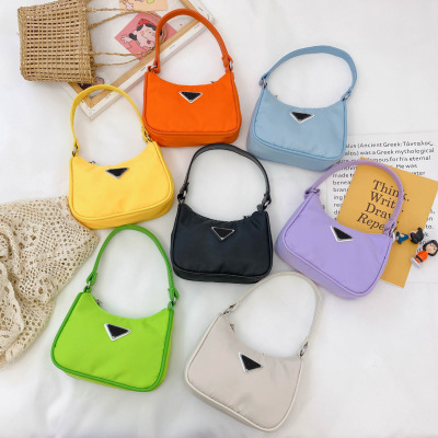 Korean Style Children's Bag Fashionable Stylish Girls' Handbag Candy Color Change Accessory Bag Children's Shoulder Messenger Bag