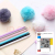 Flying Stationery Fur Ball Gel Pen Craft Pen Signature Pen Bright Color Writing Smooth Neutral Six Colors Optional