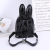 New Fashion Trendy Mesh Sequined Small Backpack Sweet Cute Rabbit Ears Children Backpack Zipper Schoolbag