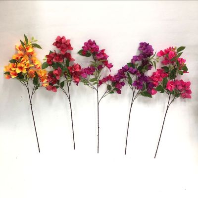 Simulation Triangle Rose Branches Artificial Begonia Flower Branches Wholesale Wedding Arch Hotel Floor Flower Arrangement Trees