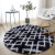 Nordic Round Carpet Bedroom Bedside Blanket Simple Tie-Dyed Room Full of Plush Carpet Living Room Coffee Table Floor Mat