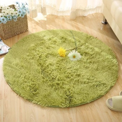Round Plush Carpet Living Room Coffee Table Carpet Bedroom Bedside Mats Living Room Carpet Coffee Table Floor Mats