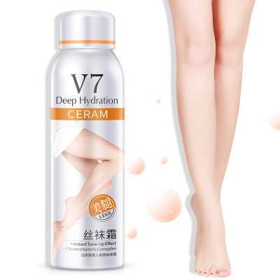 Bioaqua V7 Lazy Leg Beauty Silk Socks Cream Summer Isolation Natural Concealer Body Moisturizing Cream Milk Cosmetics Wholesale