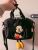 New Children's Bags Cute Girl Mickey Mouse Pattern Bowling Bag Fashion Portable Shoulder Messenger Bag