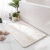 Hot Selling Imitation Rabbit Plush Marbling Gilding Floor Mat Bathroom Bathroom Absorbent Non-Slip Feet Doormat Carpet