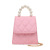 Children's Bag Cute Girls' Pearl Hand Shoulder Bag Chanel's Style Crossbody Bag Baby Change Chain Decoration Bag