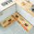 INS Cross-Border Kitchen Absorbent Oil-Absorbing Floor Mat Long Non-Slip Mat Kitchen Doormat Household Carpet Mats