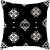 New Black and White Geometry Pillow Sofa Cushion Simple Backrest Office Cushions Linen Throw Pillowcase Cushion