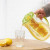 2.5L Acrylic Icicle Cold Water Bottle Transparent Large Capacity Fruit Juice Jug Fruit Teapot Beverage Bottle